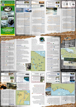 Regional Visitors Map Highlighting Parks, Trails and and Trails Parks, Highlighting Map Visitors Regional Large