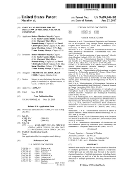 (12) United States Patent (10) Patent No.: US 9,689,046 B2 Mayall Et Al