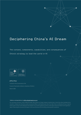 Deciphering China's AI Dream