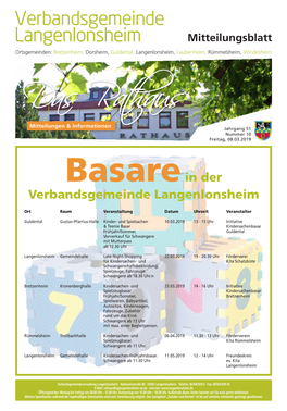 Verbandsgemeinde Langenlonsheim