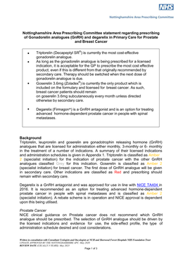 Gonadorelin Analogues for Prostate and Breast Cancer