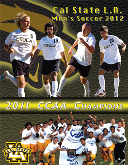 2012 Cal State L.A. Golden Eagles Men's Soccer
