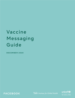 Vaccine Messaging Guide