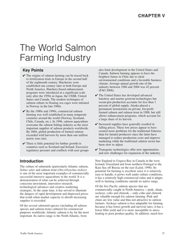 The World Salmon Farming Industry