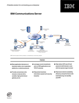 IBM Communications Server