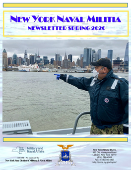 New York Naval Militia Newsletter Spring 2020