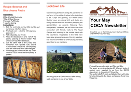 May COCA NEWSLETTER 2020