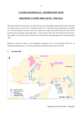 Information Note Strategic Cavern Area No. 09 – Ting