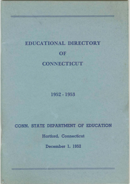 Educational Directory of Connecticut