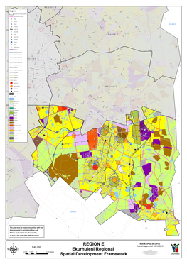 REGION E Ekurhuleni Regional Spatial Development Framework