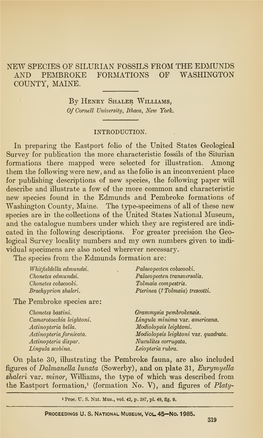 Proceedings of the United States National Museum