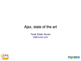 Ajax, State of The