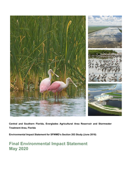 USACE Final Environmental Impact Statement for SFWMD's Section