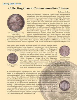 Collecting Classic Commemorative Coinage