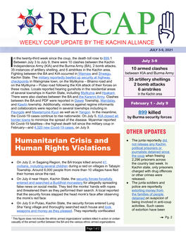 Humanitarian Crisis and Human Rights Violations