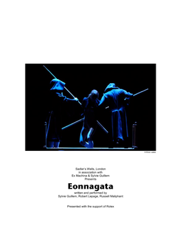 Eonnagata Written and Performed by Sylvie Guillem, Robert Lepage, Russell Maliphant