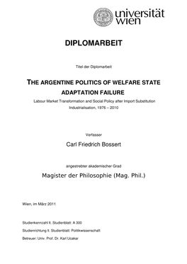2 Labour Market Transformation and Welfare State