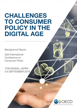 Challenges to Consumer Policy in the Digital Age