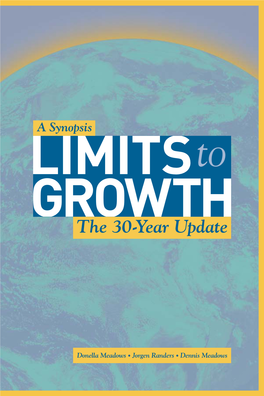 The Limits to Growth: the 30-Year Update