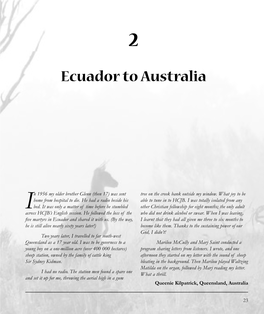 Ecuador to Australia