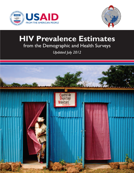 HIV Prevalence Estimates