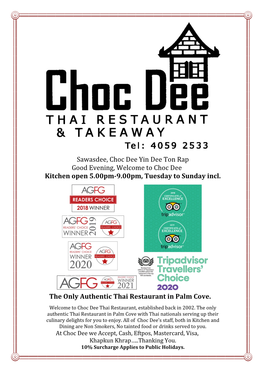 Chocdee Menu Dinein.Pdf