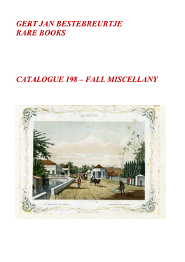 Fall Miscellany
