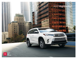 2019 Toyota Highlander Brochure