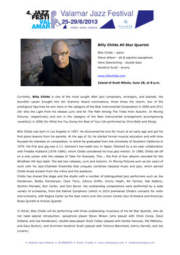 Billy Childs All Star Quartet