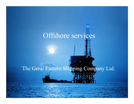 Offshore Services