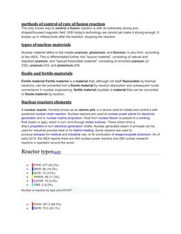 Reactor Types[Edit]