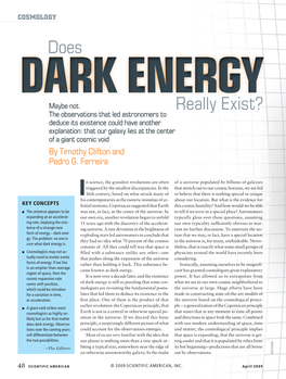 Does Dark Energy Really Exist?