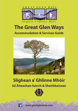 Great Glen Way Accommodation and Services Guide 2016