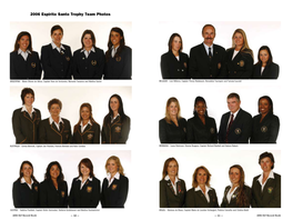 2006 Espirito Santo Trophy Team Photos