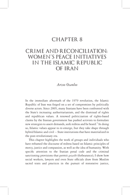 Chapter 8 Crime and Reconciliation: Women's