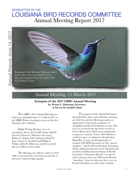 LBRC Newsletter 2017