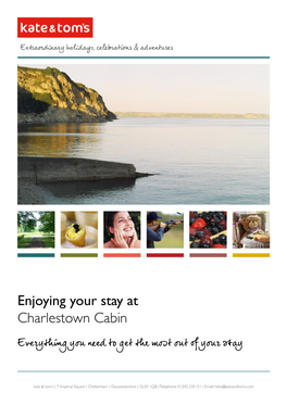 Enjoying Your Stay at Charlestown Cabin