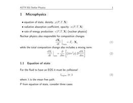 1 Microphysics