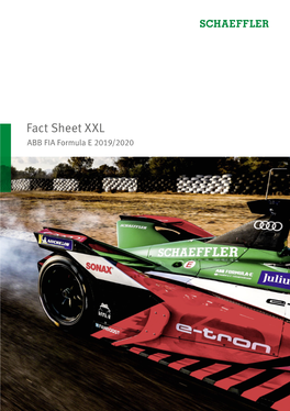 Fact Sheet XXL | ABB FIA Formula E 2019/2020