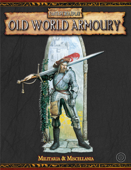 Old World Armoury.Pdf