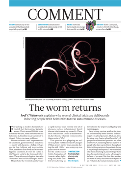 The Worm Returns Joel V