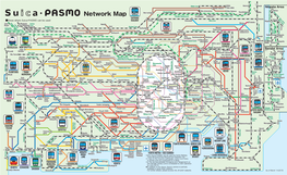 Tokyo Metoropolitan Area Railway and Subway Route