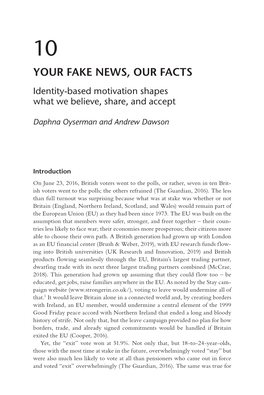 The Psychology of Fake News