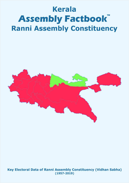 Key Electoral Data of Ranni Assembly Constituency | Sample Book