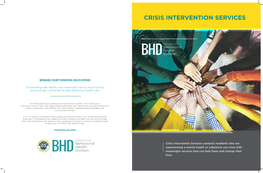 Crisis Intervention Services