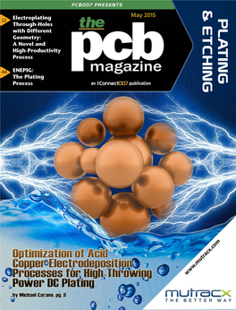 The PCB Magazine, May 2015