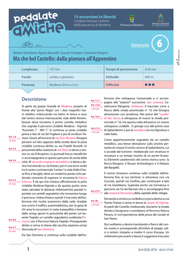 Pedalate I Migliori Itinerari Ciclistici Della Provincia Di Modena