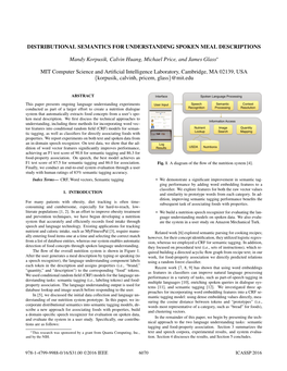 Distributional Semantics for Understanding Spoken Meal Descriptions