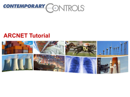 ARCNET Tutorial Presentation