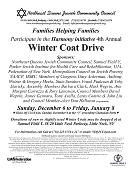 Winter Coat Drive